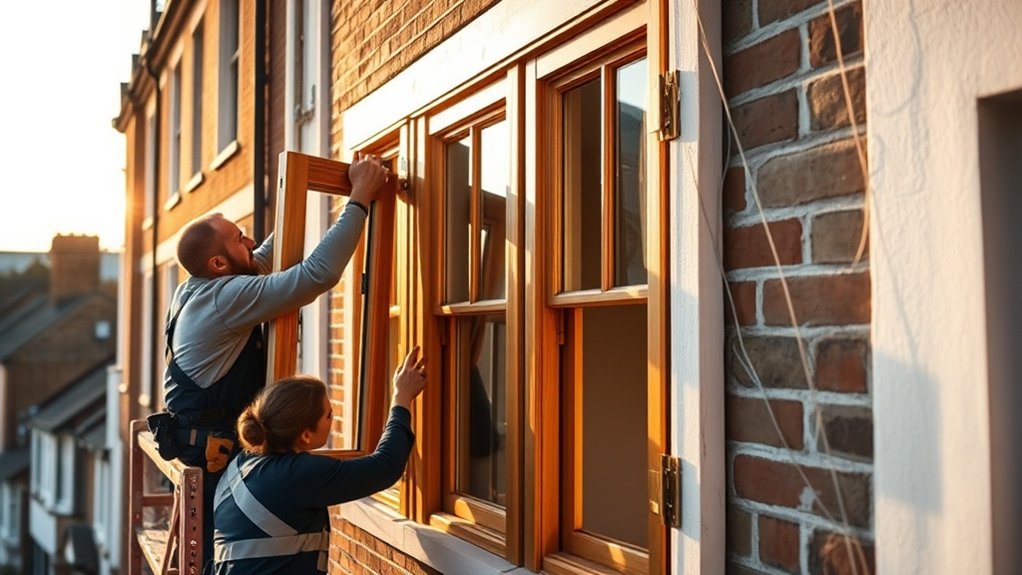 Wooden Window Installation Wandsworth